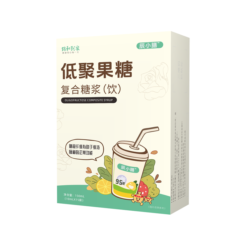 辰小膳 益生元 膳食纤维 低聚果糖  肠道健康  低聚半乳糖 便秘 腹泻 肠道菌群  水土不服益生元产品图